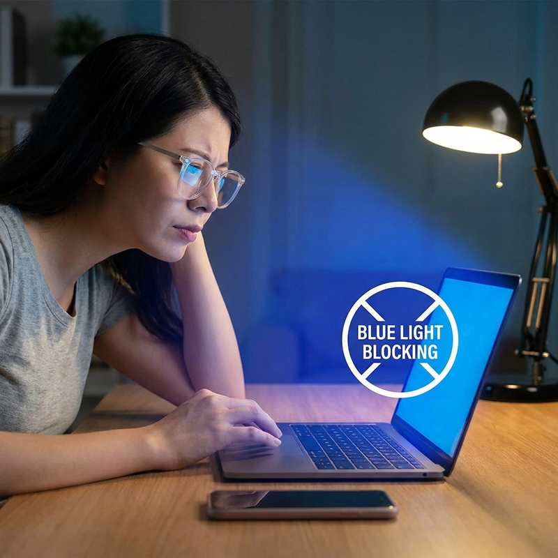 Clear Blue-Light Lenses Aren't Doing What You Think