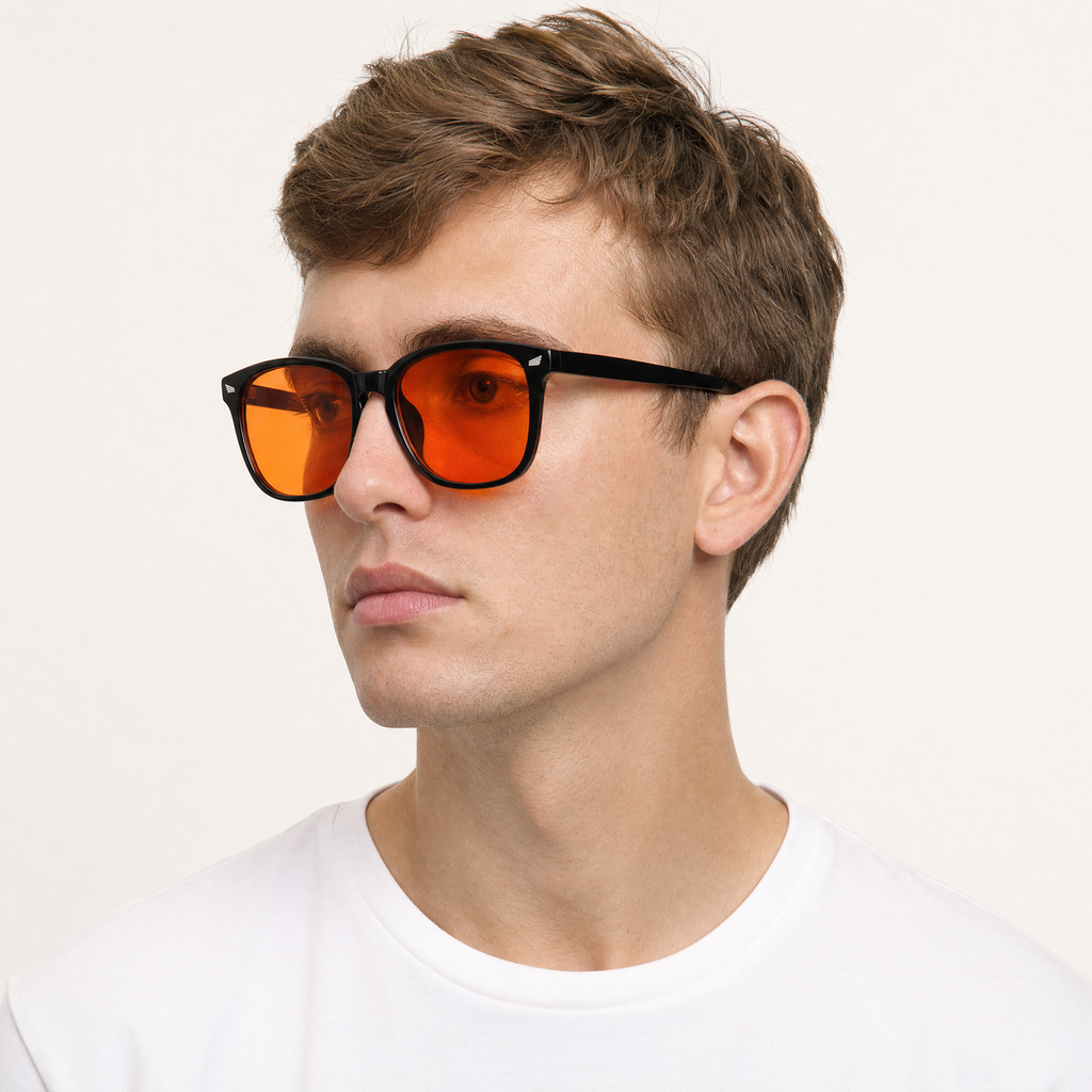 HALO OBSIDIAN AMBER LENSES