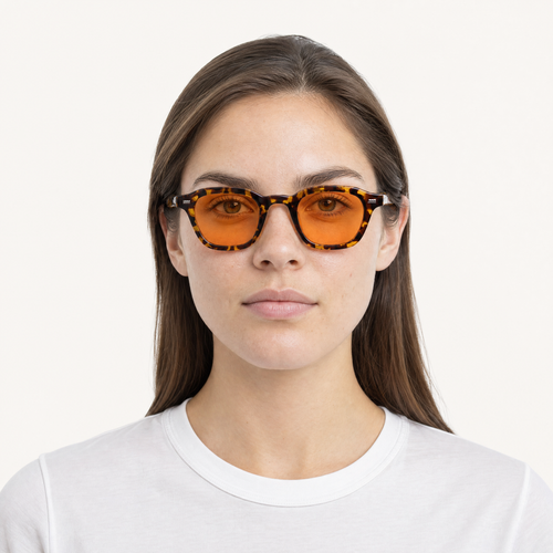 CITRINE CHEETAH AMBER LENSES